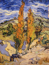 Load image into Gallery viewer, Two Poplars On A Road Through The Hills