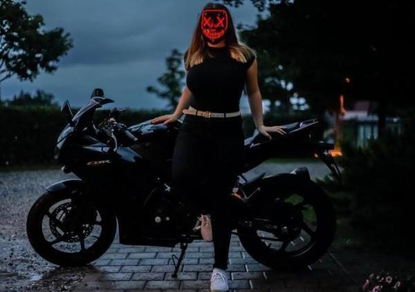 Spooky LED Mask