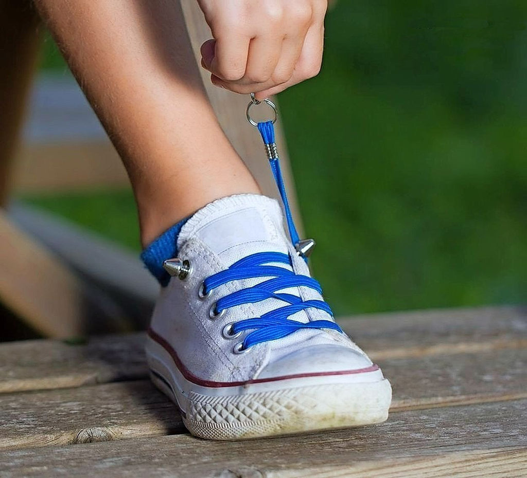 A Pair Of Elastic One Hand No-Tie Shoelaces
