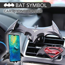 Load image into Gallery viewer, Bat Symbol Car Phone Holder