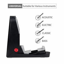 Load image into Gallery viewer, Folding A-Frame Electric Acoustic Bass Guitar Floor Stand Holder