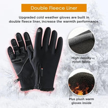 Load image into Gallery viewer, Mens Winter Outdoor Waterproof Touch Screen Gloves