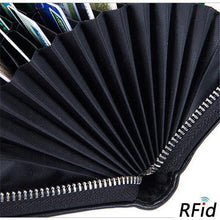 Load image into Gallery viewer, RFID Antimagnetic Genuine Leather Long Wallet