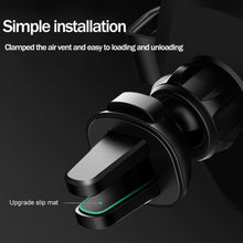 Load image into Gallery viewer, 10W Fast QI Wireless Charger Car Mount Vent Charging Holder Stand