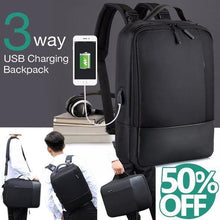 Load image into Gallery viewer, Premium Anti-theft Laptop Backpack with USB Port