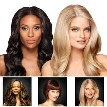 Load image into Gallery viewer, Professional 2-Way Rotating Curling Iron Hair Brush Curler Straightener
