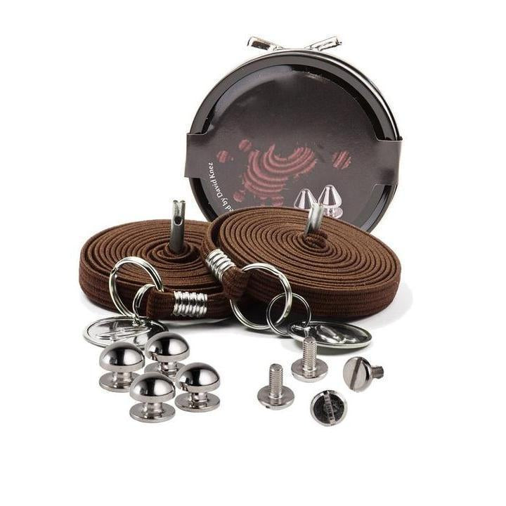 A Pair Of Elastic One Hand No-Tie Shoelaces