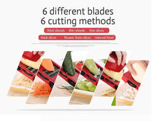Load image into Gallery viewer, Mandoline Slicer Vegetable Food Cutter Julienne Grater Kitchen Chopper Friut