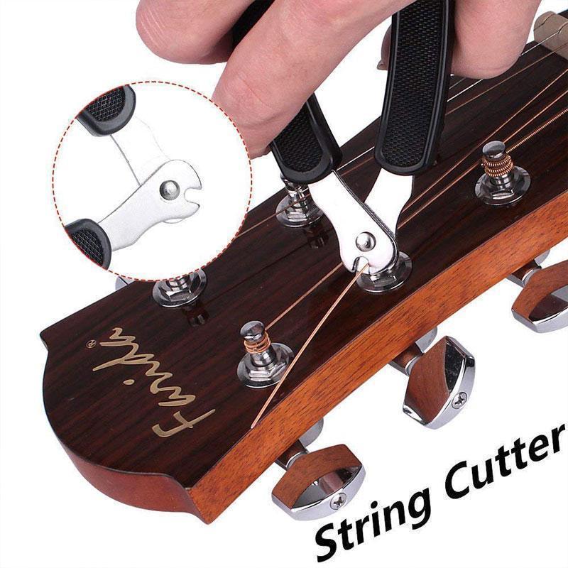 3-in-1 Guitar String Winder Cutter and Bridge Pin Puller