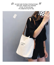 Load image into Gallery viewer, Printed canvas bag