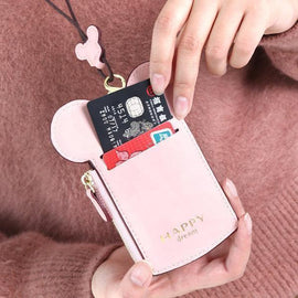 Cute Animal Shape Card Holder Wallet