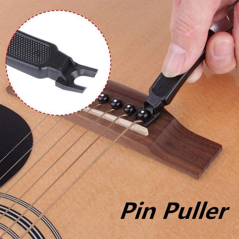 3-in-1 Guitar String Winder Cutter and Bridge Pin Puller