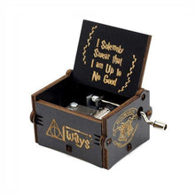 Load image into Gallery viewer, Hand Crank Wooden Music Box