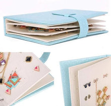 Load image into Gallery viewer, Portable Earrings Organizer Book