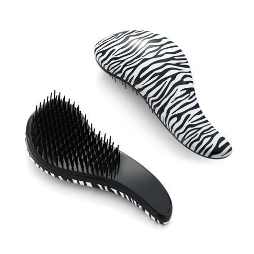 Detangling Hair Comb Zebra Pattern - richsuit