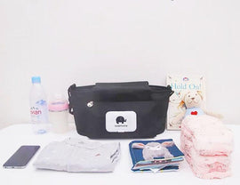 Baby Stroller Pram Pushchair Organizer Mummy Bag Nappy Diaper Storage Hanging