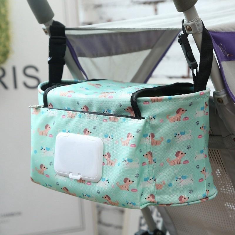 Baby Stroller Pram Pushchair Organizer Mummy Bag Nappy Diaper Storage Hanging