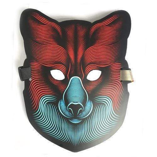 Fox The Sound Reactive LED Mask