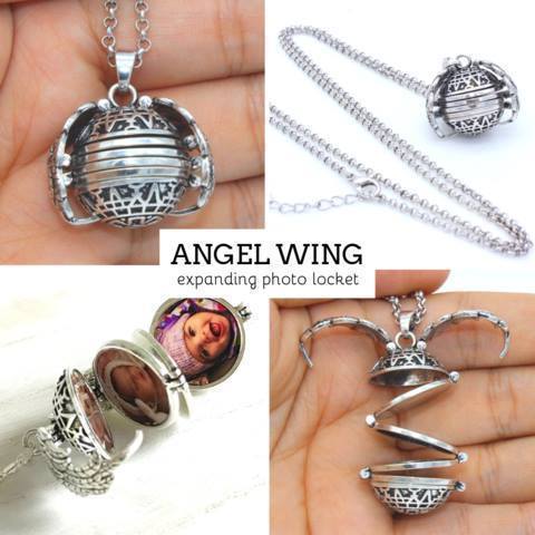 Golden 🔥50%OFF-Pendant Expanding Photo Locket Necklace(BUY 1 & GET 1 FREE TODAY)