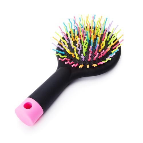 Black Rainbow Hair Brush - richsuit