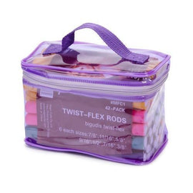 42 Pack Twist-flex Rods, Hair Rollers - richsuit