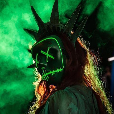 Spooky LED Mask