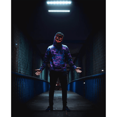Spooky LED Mask