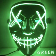 Load image into Gallery viewer, Spooky LED Mask
