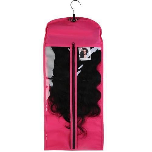 Hair Hanger for Clip in Hair Extensions&Virgin Hair with Protection Case - richsuit