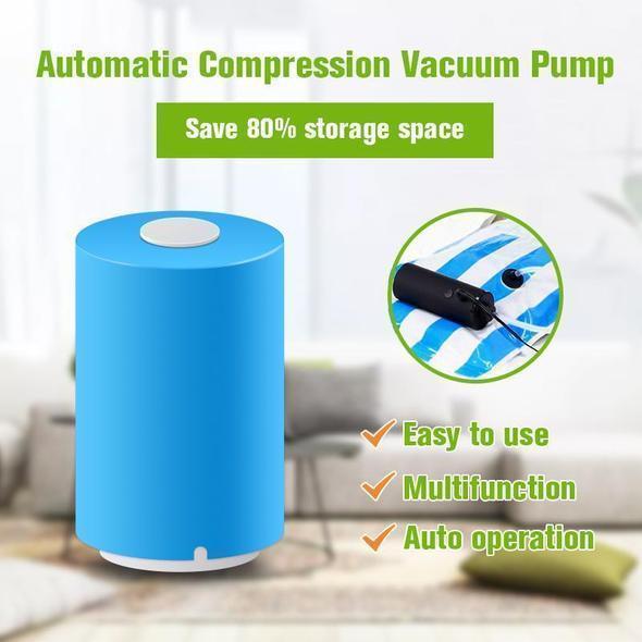 Mini Automatic Compression Vacuum Pump & Bag