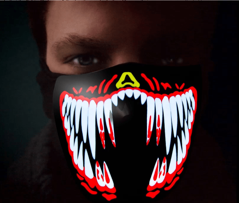 LED Mask The Sound Reactive LED Mask