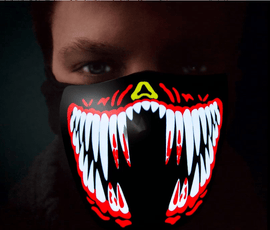 LED Mask The Sound Reactive LED Mask
