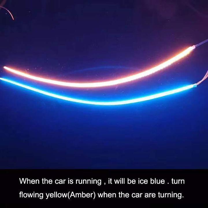 Car Flexible Daytime Running / Turning Light （Pair）