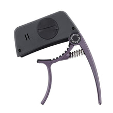 Load image into Gallery viewer, Aluminum Alloy Guitar Capo Tuner with Screen for Acoustic/Electric Guitar