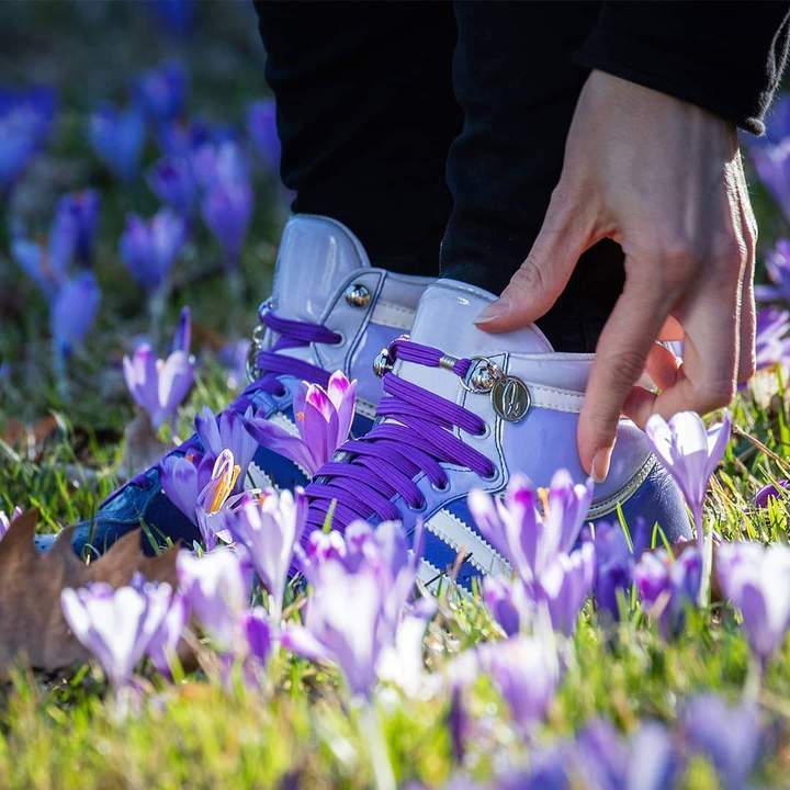 A Pair Of Elastic One Hand No-Tie Shoelaces