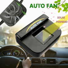 Load image into Gallery viewer, Solar Power Car Window Fan Automatic Cooling Ventilator