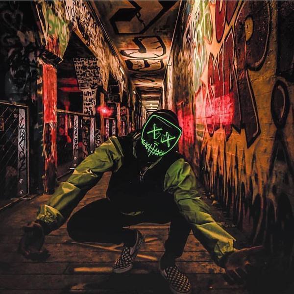 Spooky LED Mask