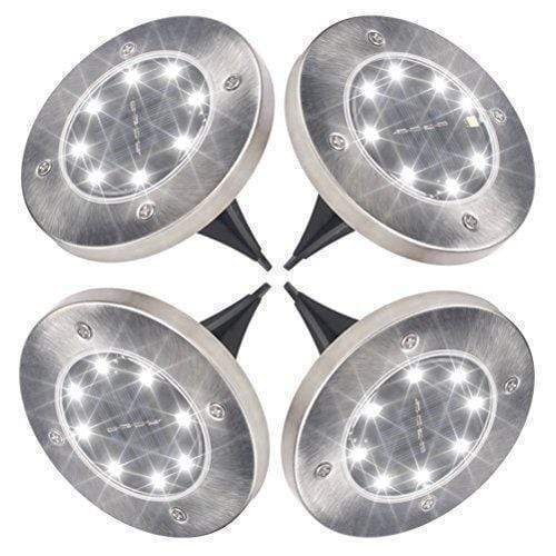 Solar LED Disk Lights