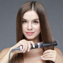 Load image into Gallery viewer, K-SKIN Tourmaline Ceramic Hair Straightener Straightening Brush Comb 60% OFF TODAY !!