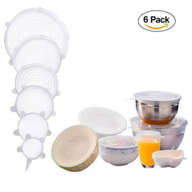 Stretch & Fit - New Silicone Stretch Lids (6pcs)