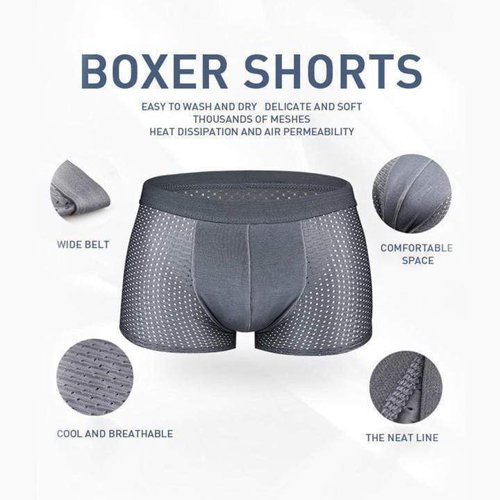 Summer's First Choice-Men's Breathable Boxer Briefs（🔥2 SETS FREE SHIPPING