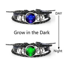 Load image into Gallery viewer, TAURUS 12 constellation luminous bracelet