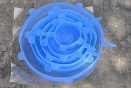 Silicone Stretch Lids-6Pcs
