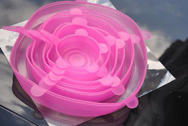 Silicone Stretch Lids-6Pcs