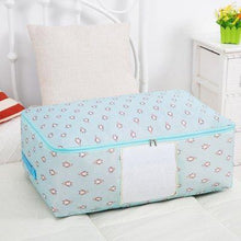 Load image into Gallery viewer, Washable Portable Storage Container Lovely Print Oxford Clothes Quilts Storage Bags