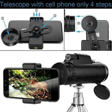Load image into Gallery viewer, Waterproof HD Monocular Telescope With Night Vision