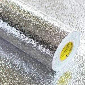 Waterproof Oil Proof Aluminum Foil Self Adhesive Wall Sticker