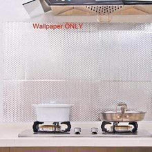 Load image into Gallery viewer, Waterproof Oil Proof Aluminum Foil Self Adhesive Wall Sticker
