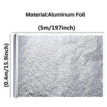 Load image into Gallery viewer, Waterproof Oil Proof Aluminum Foil Self Adhesive Wall Sticker