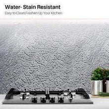 Load image into Gallery viewer, Waterproof Oil Proof Aluminum Foil Self Adhesive Wall Sticker